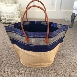 Anthropologie beach bag.
